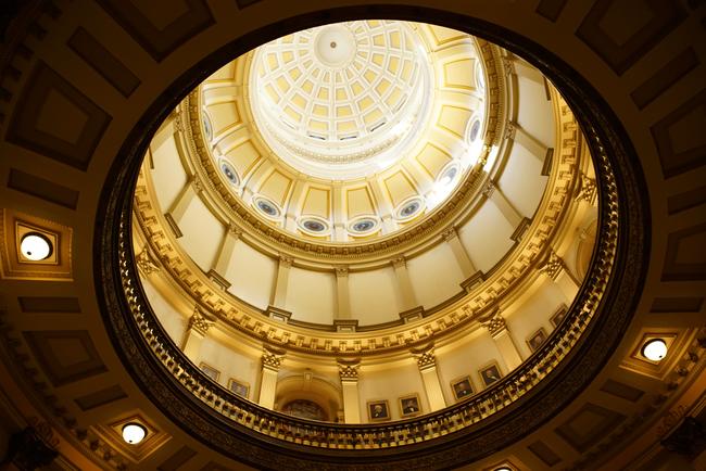 Capitol dome from inside 